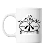 Mug les 3 balais Blanc - Planetee