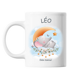 Mug Léo bébé d'amour éléphant - Planetee