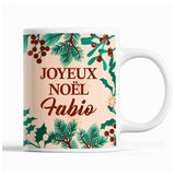 Tasse Noël Fabio Beige - Planetee