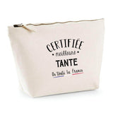 Trousse Tante certifiée meilleure dans toute la france| Pochette Toilette Maquillage - Planetee