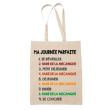 Tote Bag Mécanique Journée Parfaite - Planetee