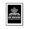 Affiche Squash Légende - Planetee