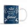 Tasse Noël Gilbert Bleu - Planetee