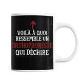 Mug Orthophoniste Qui déchire - Planetee