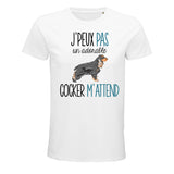 T-shirt Homme Cocker Spaniel Anglais | Je peux pas - Planetee