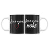 Mug Couples couple Love you...more | Tasses Duo Amour - Planetee