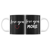 Mug Couples couple Love you...more | Tasses Duo Amour - Planetee