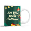 Tasse Noël Matthieu Vert - Planetee