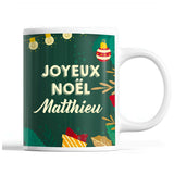 Tasse Noël Matthieu Vert - Planetee