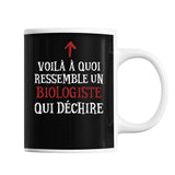 Mug Biologiste Qui déchire - Planetee