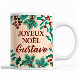 Tasse Noël Gustave Beige - Planetee