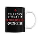 Mug Chaudronnier Qui déchire - Planetee