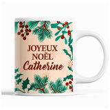 Tasse Noël Catherine Beige - Planetee