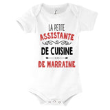 Body bébé La Petite Assistante de Cuisine de Marraine - Planetee