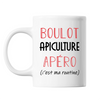Mug Apiculture C'est ma Routine Blanc - Planetee