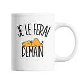 Mug Dromadaire Je le ferai demain - Planetee