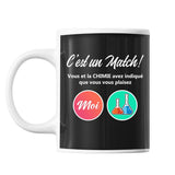 Mug Chimie C'est un Match - Planetee