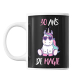 Mug 30 ans Anniversaire Magie Licorne - Planetee