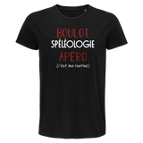 T-shirt homme Spéléologie C'est ma Routine - Planetee
