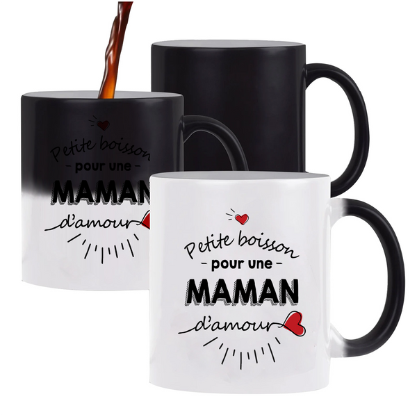 Mug magique Petite Boisson d'une Maman d'amour - Planetee