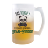 Chope de bière Jean-Pierre Pas Touche Panda - Planetee