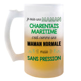 Chope de bière Maman Charentais Maritime Chauvine Sans Pression - Planetee