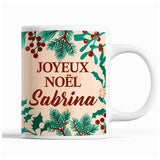 Tasse Noël Sabrina Beige - Planetee