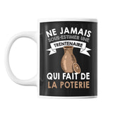 Mug femme poterie trentenaire - Planetee