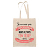 Tote Bag personnalisable Superwoman - Planetee