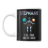 Mug Prénom Stephane Univers - Planetee