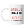 Mug Warzone C'est ma Routine Blanc - Planetee