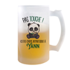 Chope de bière Yann Pas Touche Panda - Planetee