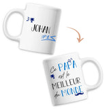 Mug Johan Meilleur Papa du Monde - Planetee