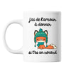 Mug Amour renard Blanc - Planetee