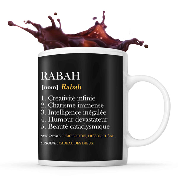 Mug Rabah D finition Perfection Tasse Id e Cadeau Planetee