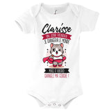 Body bébé Prénom Clarisse Humour - Planetee