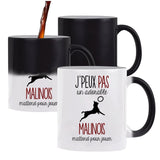 Mug magique J'peux pas Malinois - Planetee