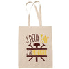 Sac Tote Bag J'peux pas Menuiserie beige - Planetee