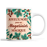 Tasse Noël Magasinier homme Beige - Planetee