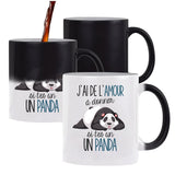 Mug magique Amour Panda - Planetee