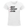 T-shirt femme Best Enfant Ever - Planetee