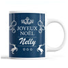 Tasse Noël Nelly Bleu - Planetee