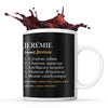 Mug Jérémie Définition Perfection - Planetee