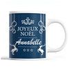Tasse Noël Annabelle Bleu - Planetee