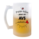 Chope de bière Petite Pinte d'un AVS adoré - Planetee