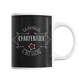 Mug Nom de Famille Charpentier | Tasse Sacrée - Planetee