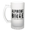 Chope de bière Alpinisme et bière - Planetee