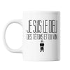 Mug Je suis le Dieu des Tétons et du Vin - Planetee