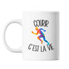 Mug Courir c'est la vie Athlète - Planetee