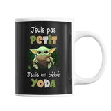 Mug J'suis pas petit J'suis un bébé Yoda - Planetee